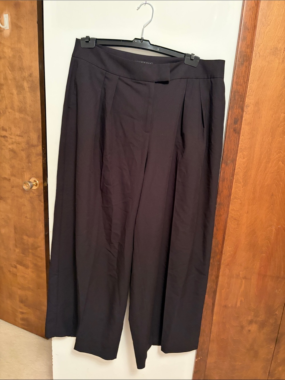Eloquii Wide Leg Pants in Black